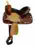 664713 Double T 13 Youth Pony Saddle With Star Bead