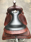 6812-1601-04 Circle High Horse Western Trail Saddle Euc Padded Seat Comfy