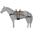 74-1000-0-0 Tough Classic Leather Adjustable Sawback Mule Horse Pack Saddle