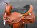 7445 Orlov Hill Leather Co Www.dreamworldeques.com 15 16 Silver Show Barrel Racing Tooled Pleasure Western Horse Saddle