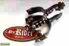 7512 Prorider Horse Western Youth Show Antique Brown Steel Dotted Boot Spur