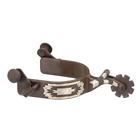 78-105-0-0 Kelly Silver Star Antique Brown Youth Spurs 688499361576