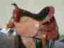8145 Black Orlov Hill Leather Co Www.dreamworldeques.com 16 Cowboy Floral Tooled Trail Ranch Pleasure Rodeo Racer Western Horse Saddle