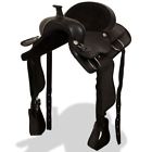 91352 Vidaxl Western Saddle Breast Collar Horse Headstall Real 8718475577355