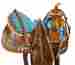 9502 Westridge Saddlery 14 15 16 Western Barrel Racing Pleasure Trail Show Horse Leather Saddle Tack Set