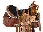 9504 1saddle Used 15 16 Western Barrel Racing Pleasure Trail Show Horse Leather Saddle Tack