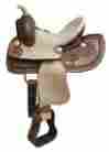 965613 Double T 10 Youth Roper Style Saddle With Leather Latigo And Off Billet