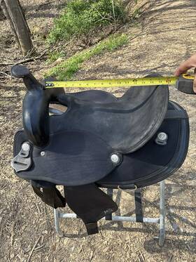 Abetta 20501w-5 Western Saddle Black Mpn