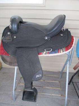 20554w-6 Abetta 16 Ftft Serenity Western Endurance Trail Saddle Full Bars