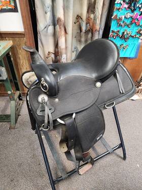 Abetta 20555w-5 15 Inch Brush Popper Western Saddle
