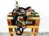 Ais436 Mr Saddle 12 Green Camo Canvas Leather Western Trail Pony Horse Youth Child Kids