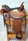 Arkg1 Chestnut Leather Fully Tooled Gaited Western Saddle