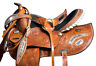 Arsa116-15-m1 Great American Western Saddle Barrel Racing Trail Leather 695922153264