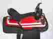 Au16059 Westridge Saddlery Used 15 Red Black Synthetic Pleasure Trail Cordura Rodeo Western Horse Saddle