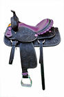 Barrel03 Aledo Saddlery Western Black