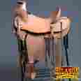 Bhos072-16 Bh072-a Hilason Western Leather High Back Ranch Roping Cowboy Trail Saddle 16