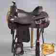 Bhos074db-16 Bh074db-f Western Hilason Big King Series Leather Ranch Roping Cowboy Saddle 16