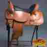 Bhos075-17 Bh075-a Western Hilason Big King Series Leather Ranch Roping Cowboy Saddle 17