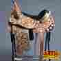 Bhos094-16 Bh094-a Western Hilason Leather Barrel Racing Trail Pleasure Riding Saddle 16 682269111194