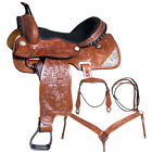 Bhfi144-15-m2 Great American Western Leather Barrel Racing Trail Pleasure 695922150027