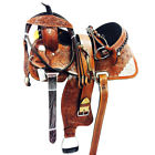 Bhfi145-14-m3 Great American Western Leather Barrel Racing Trail Pleasure 695922150096