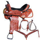 Bhfi145-15-m2 Great American Western Leather Barrel Racing Trail Pleasure 695922150119