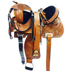 Bhfi146-16 Hilason Western Leather Barrel Racing Trail Pleasure Horse 8945224655501