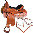Bhfi147-16-m2 Great American Western Leather Barrel Racing Trail Pleasure 695922150294