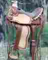 Bhos076-15 Hilason Bh76 Big King Series Western Leather Ranch Roping Cowboy Trail Saddle 15