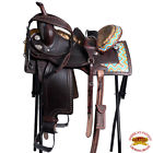 Bhos122bhpa-16 Hilason Western Leather Barrel Racing Trail Pleasure Horse 635562380903