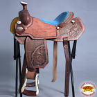 Bhos124-16 Hilason Western Leather Barrel Racing Trail Pleasure Riding 682269111354