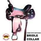 Bhos129bhpa-15 Hilason Western Leather Barrel Racing Trail Pleasure Horse 635562418071