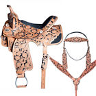 Bhos137bhpa866blk-16 Hilason Western Leather Barrel Racing Trail Pleasure Riding 635562421354