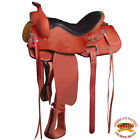 Bhos139m-16 Hilason Western Leather Trail Pleasure Horse Riding Saddle 635562421422