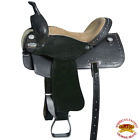 Bhos199bk-15 Hilason Western Leather Barrel Racing Trail Pleasure Riding 635562421453