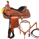 Bhri205-17-m2 Great American Western Roping Roper Trail Pleasure Saddle 695922163317