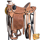 Bhwd005v1-16 Hilason Western Wade Ranch Roping Cowboy Trail Saddle 635562405828