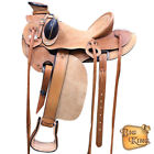 Bhwd045tk-17 Hilason Big King Western Wade Ranch Roping Cowboy Leather Horse