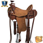 Bhwd076db1-17 Hilason Saddle Western Horse Big King Trail Wade 695922160095