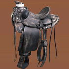 Bhwd085bkroxyz-15 Hilason Used Big King Western Wade Ranch Roping 695922098862 Bhwd085bkroxyz-15 Hilason Used Big King Western Wade Ranch Roping 695922098862