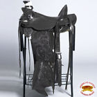 Bhwd093bk-17 Hilason Big King Western Wade Ranch Roping Cowboy Trail Saddle