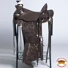 Bhwd093db-17 Hilason Big King Western Wade Ranch Roping Cowboy Trail Saddle