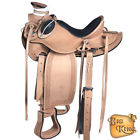Bhwd096-17 Hilason Big King Western Wade Ranch Cowboy Roping 635562413335