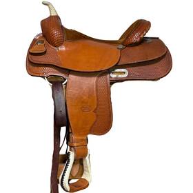 1605 Billy Cook Used Ranch/trail Western Saddle 14/mw