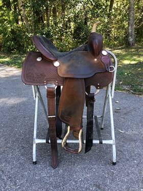 1615983 Billy Cook 14.5 Inch Barrel Saddle