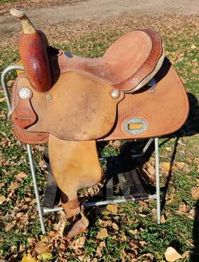 291268 Billy Cook Used 15 Inch Barrel Saddle #291268