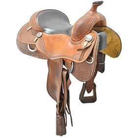 U155bcookreiner Billy Cook Used 15.5 Inch Show Saddle Code