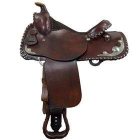 6107 Billy Royal Used Western Saddle 15/m