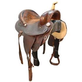 U15blueridgebr Blue Ridge Saddles Used 15 Inch Barrel Saddle Code