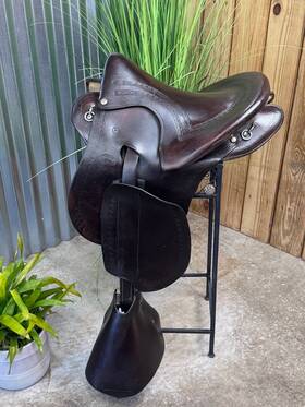 3160-50 Buena Vista 15 Inch Genuine Plantation Trail Horse Bird Dog Saddle #3160-50